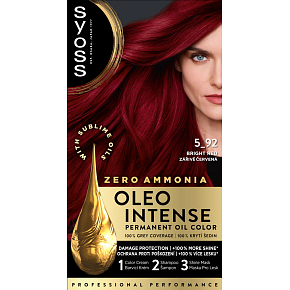 Syoss Oleo Intense hair dye 5-92 Bright Red