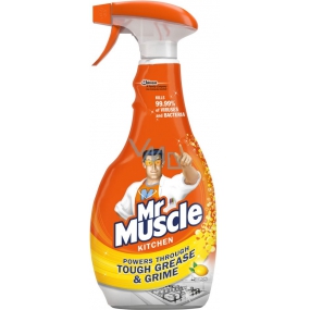Mr. Muscle Kitchen Lemon Cleaner and Disinfectant 500 ml