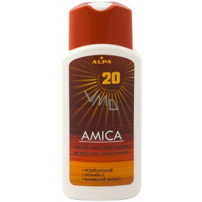 Alpa Amica OF20 suntan lotion waterproof medium protection 200 ml