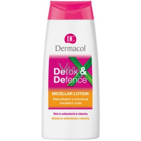 Dermacol Detox & Defense detoxifying and protective micellar water 200 ml
