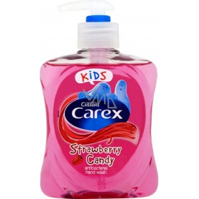 Carex Strawberry Candy Kids Strawberry antibacterial liquid soap 250 ml