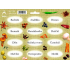 Arch Stickers for Spice Jars Jute Chromolithography Bedrník - herbs used in the kitchen
