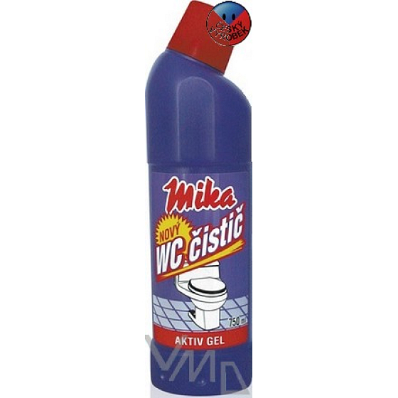 Mika Aktiv Gel Wc Cleaner 750 ml