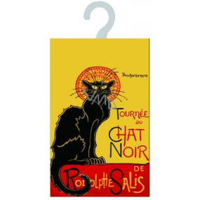 Le Blanc Rose - Chat Noir Scented bag hanger 17.5 x 11 cm 8 g