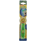SpongeBob Soft flashing toothbrush for kids with 1-minute timer various colors