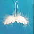 Angel wings for hanging 8 cm