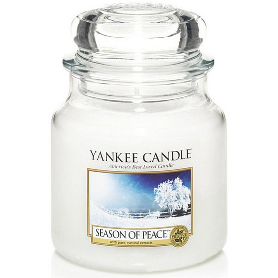 Yankee Candle Season Of Peace Classic Scented Candle Small Glass 104 g