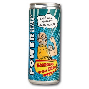 Bohemia Gifts Energy drink For grandfather 250 ml