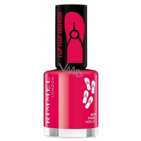Rimmel London 60 Seconds Flip Flop nail polish 409 Pink-holic 8 ml