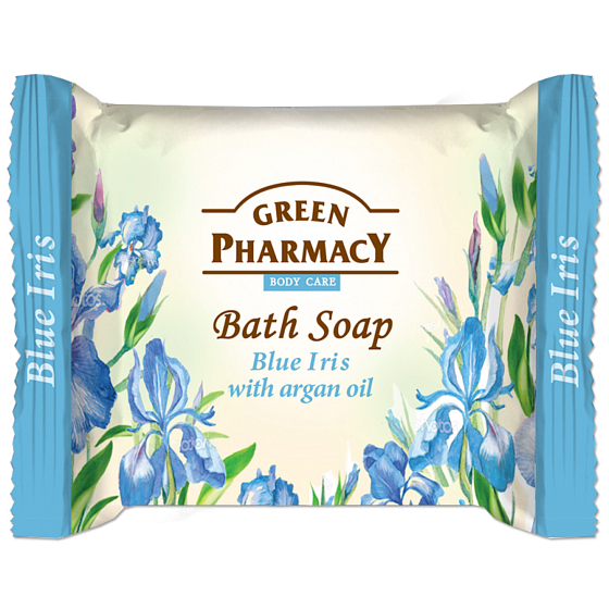 Green Pharmacy Blue Iris and Argan Oil Toilet Soap 100 g