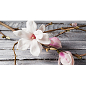 Millefiori Milano Icon Magnolia Blossom & Wood - Magnolia flowers and Wood car scent Classic pink 47 g