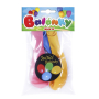 Inflatable balloon with LED light 30 cm 3 + 1 pieces in a bag