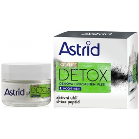 Astrid Citylife Detox Restoring Brightening Night Cream 50 ml