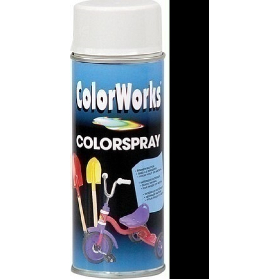 Color Works Colorsprej 918530C black matte alkyd paint 400 ml
