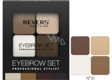 Revers Eyebrow Set Professional Stylist eyebrow set 01 18 g