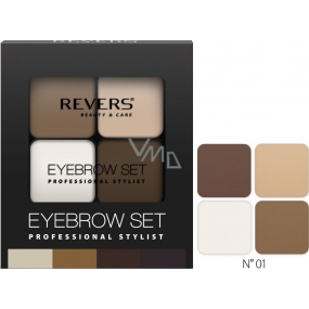 Revers Eyebrow Set Professional Stylist eyebrow set 01 18 g
