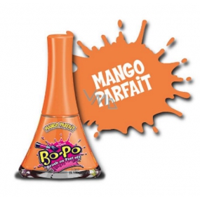 Bo-Po Nail polish peeling orange with the scent of Mango Parfait for children 5.5 ml