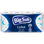 Big Soft Luna Toilet Paper White 160 pieces 3 ply 8 pieces