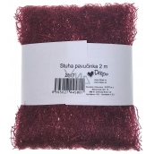 Ditipo Ribbon cobweb burgundy 2 mx 75 mm