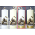 Lima Holy Family golden candle - white cylinder 70 x 200 mm 1 piece