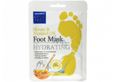 Escenti Cool Feet Honey & Almond Oil Moisturizing Foot Mask 1 Pair