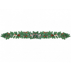 Conifer garland with natural jute ribbon 180 cm