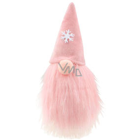 Hairy pink elf 14 cm standing 1 piece