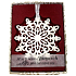 Albi Christmas ornament with Swarovski crystals for hanging with a description - Let your secret dreams come true not only at Christmas, approx. 7 x 8 cm