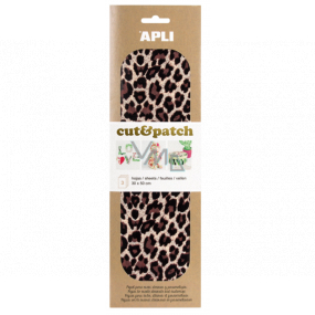 Apli Cut & Patch paper for Leopard napkin technique 30 x 50 cm 3 pieces