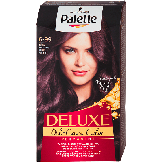 Schwarzkopf Palette Deluxe Hair Color 6-99 Shining Amethyst 115 ml