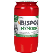 Bispol Memoria oil candle red, burning time 48 hours 105 g