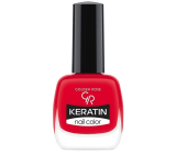 Golden Rose Keratin Nail Color Nail Lacquer 36 Red Color 10,5 ml