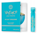 Versace Dylan Turquoise toaletní voda pro ženy 1 ml s rozprašovačem, vialka 