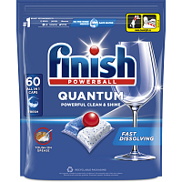 Finish Quantum All in 1 Dishwasher Tablets, 60 pcs