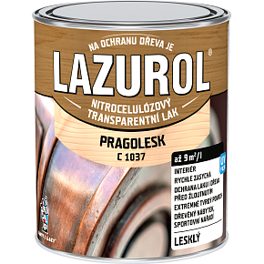 Lazurol Pragolesk C1037 nitrocellulose lacquer for wood 750 ml