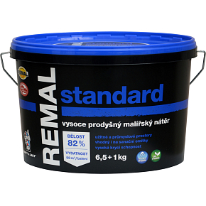REMAL Standard Highly Breathable Wall Paint, 6.5+1 kg