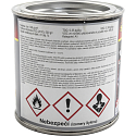 Biopol Paints Silicone Silver Paint, heat-resistant up to 500 °C, 350 g