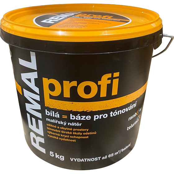 REMAL Profi Painter's Paint for Gypsum Board and Repair Plasters, 5 kg