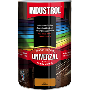 Industrol S2013 universal gloss top coat for metal and wood, 6700 light shade, 4 l