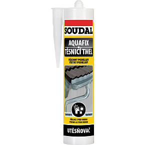 Soudal Aquafix sealing adhesive against water, clear, 300 ml