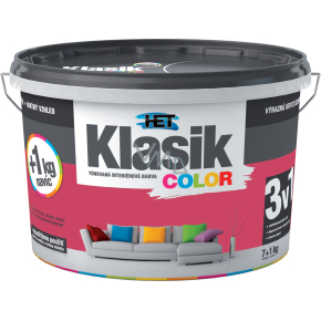 Het Klasik Color painting paint, 0897 burgundy, 7+1 kg