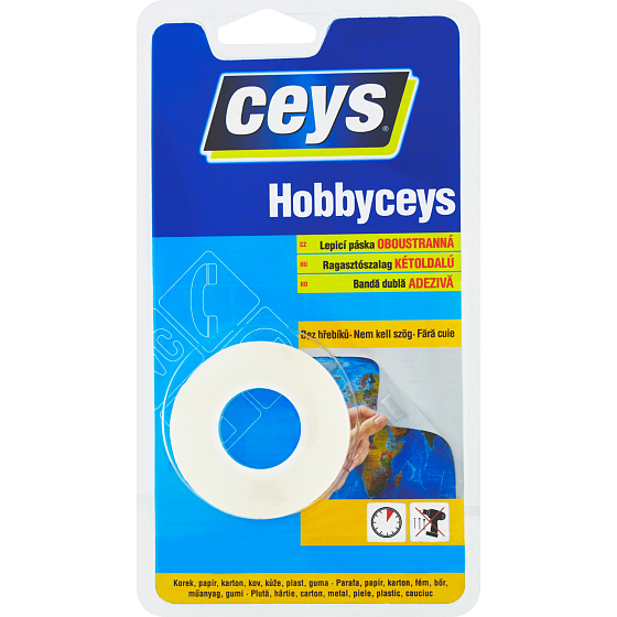 Ceys Hobbyceys double-sided adhesive tape 15 mm x 2 m