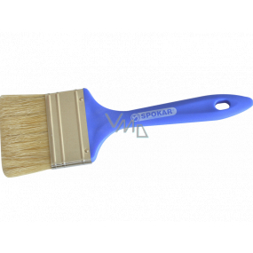 Spokar Flat brush 81215, plastic handle, clean bristle, size 3