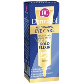 Dermacol Gold Elixir Rejuvenating eye contour care with caviar 15 ml