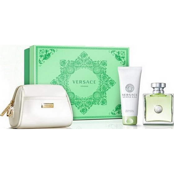 Versace Versense EdT 100 ml Eau de Toilette + 100 ml Body Lotion + Gift Bag, Gift Set
