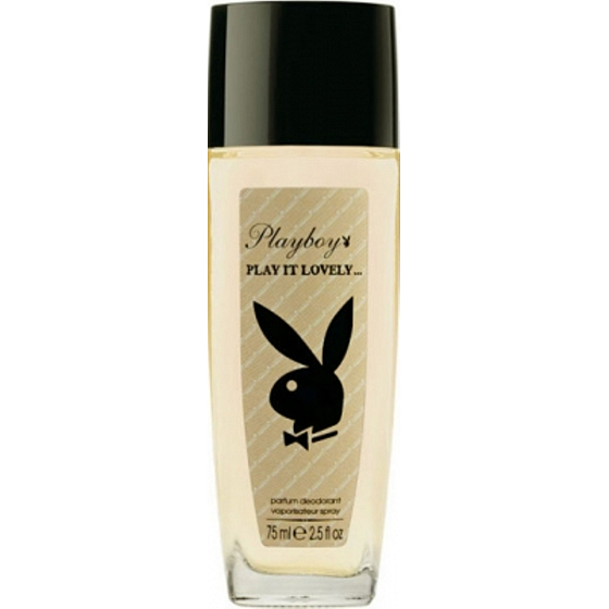 Playboy Play It Lovely perfumed deodorant glass for women 75 ml