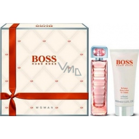 Nebu Tilintetgøre marmorering Hugo Boss Orange Woman eau de toilette 30 ml + body lotion 100 ml, gift set  - VMD parfumerie - drogerie