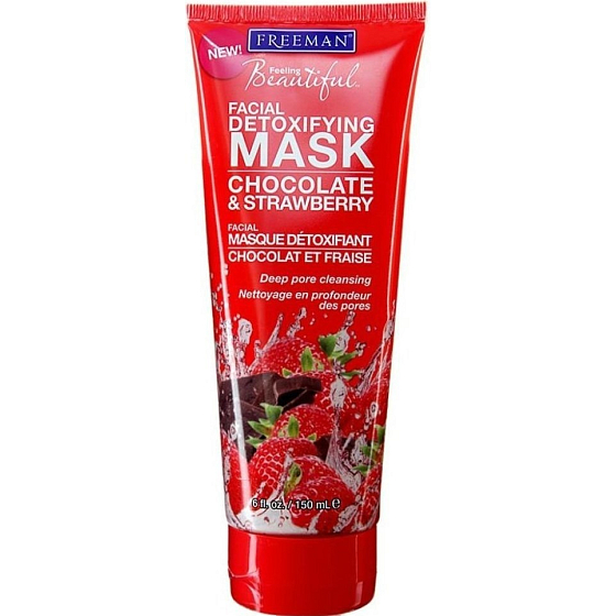 Freeman Feeling Beautiful Chocolate and Strawberry detoxifying face mask 150 ml