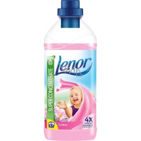 Lenor Floral Super Concentrate concentrated fabric softener 37 doses 925 ml
