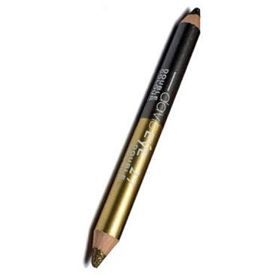 Princessa Davis Eye Double Color Pencil Eyeshadow + Sharpener 016 gray and gold 6 g